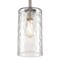 Westinghouse Pendant 60W Mini Hernando Industrial Steel Clear Hammered Glass 6125200 - alternate 3